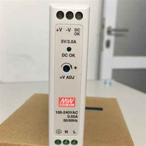 Jual Mdr 20 5 Mean Well Din Rail Psu 5v 3a Jakarta Barat Nets