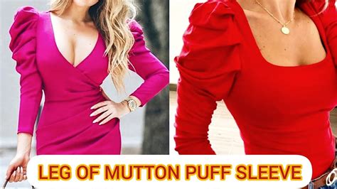 Diy Leg Of Mutton Puff Sleeve Balloon Sleeve Cutting And Stitching