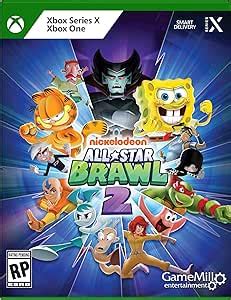 Amazon co jp Nickelodeon All Star Brawls 2 輸入版 北米 Xbox One Xbox