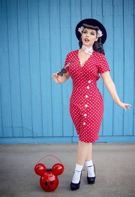 Amber Arden As Minnie Mouse As A Human Cosplay By Amberarden Facebook Disney Dapperday