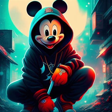 Mickey Mouse Dope Wallpaper