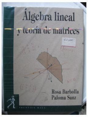 Algebra Lineal Y Teoria De Matrices Mercadolibre