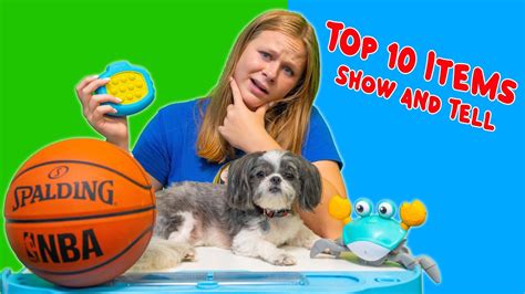 Back To School Top 10 Items For Show And Tell By The Assistant Youtube