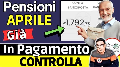 ANTICIPO PENSIONI APRILE 2024 PAGAMENTI PASQUA IMPORTI NETTI AUMENTI