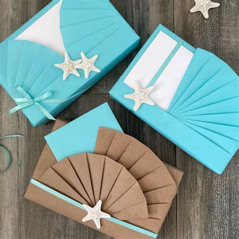 Seashell Themed Gift Wrapping Tutorial Artofit