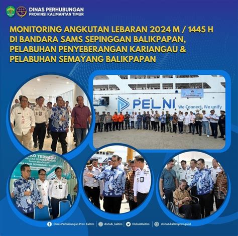 Monitoring Angkutan Lebaran 2024 M 1445 H Di Bandara Sams Sepinggan