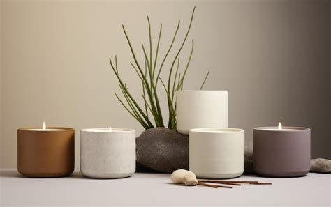 Premium Ai Image Collection Of Aroma Candles Warm Aesthetic