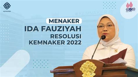 Resolusi Kemnaker 2022 YouTube