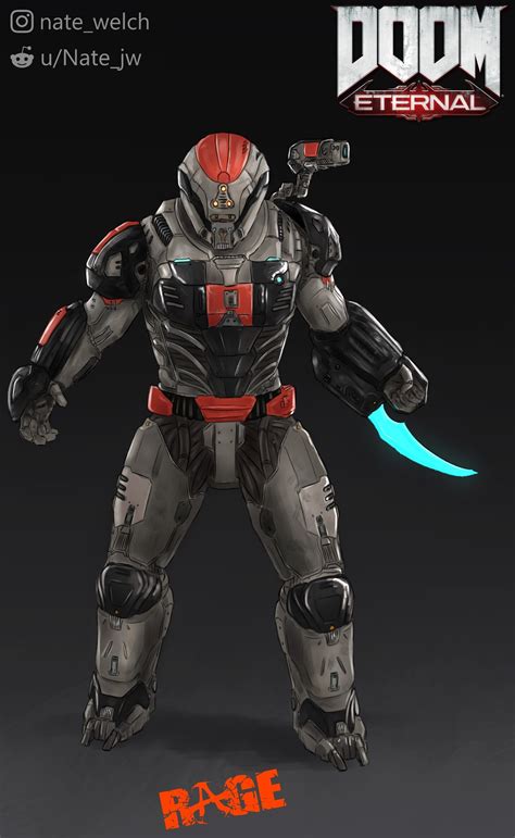 Infinity Pilot Authority Slayer Doom Rage Skin