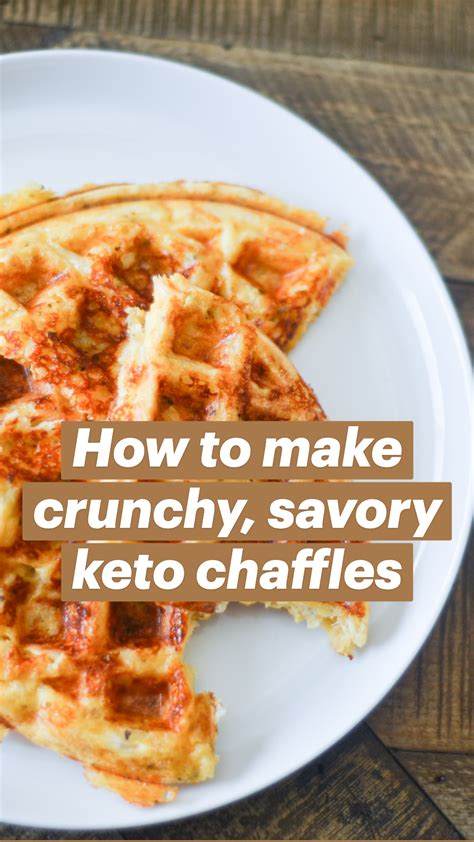 How To Make Crunchy Savory Keto Chaffles Artofit