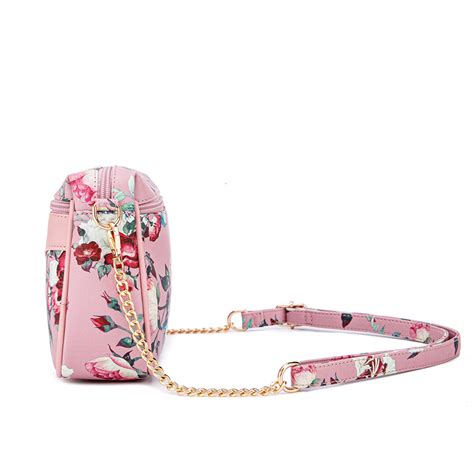 Coco Sling Bag Floral Bl Pink Strawberry Queen