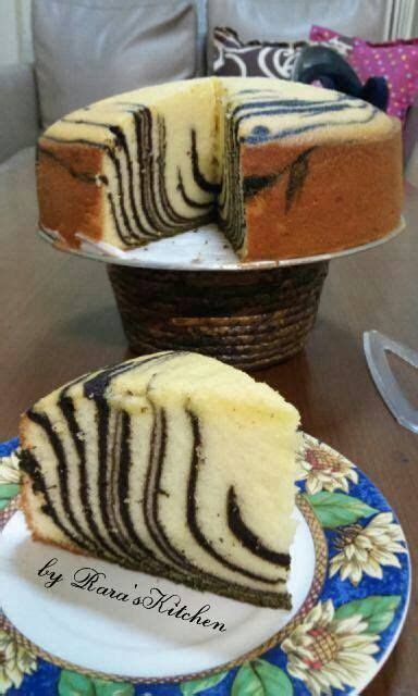 Resep Cake Zebra Putih Telur Resep Masakan Lezat