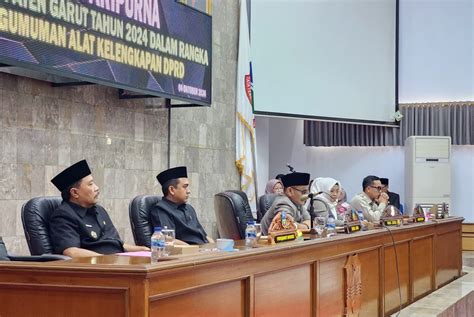 Tetapkan Alat Kelengkapan Berikut Susunan Komisi DPRD Kabupaten Garut