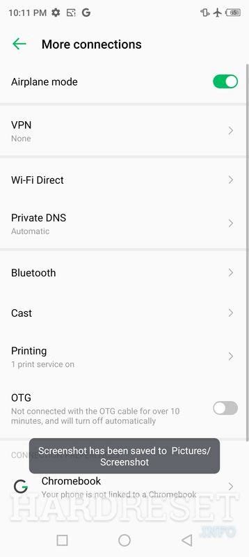 How To Turn On And Turn Off Airplane Mode On INFINIX Hot 12i