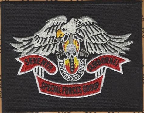 Us Army Th Special Forces Group Airborne Sfga Oda Inch Pocket