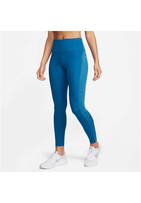 Nike Performance Tights Industrial Blue Reflective Silv Blau