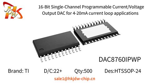 Texas Instruments New And Original Dac Ipwp In Stock Ic Htssop