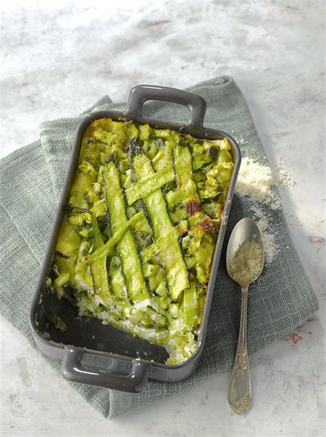 Gratin De Ravioles Aux Courgettes Et Au Basilic Recette Facile