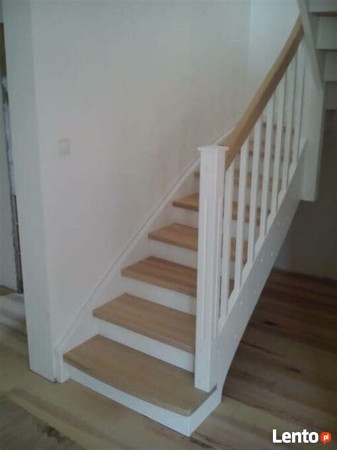 Schody Drewniane Balustrady Deski Pod Gowe Jelenia G Ra