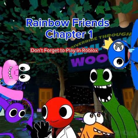 Play The Rainbow Friends Chapter 1 in Roblox App by SpongebobThundering1 on DeviantArt