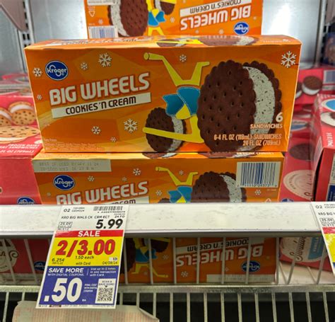 It S Back Kroger Big Wheels Cookies N Cream Sandwiches Are Only