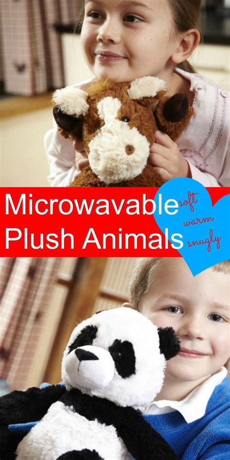 Heated Stuff Animals Pop In Microwave For Soft Warm And Snugly