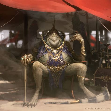 Artstation The Merchant King Stephen Sykes Dungeons And Dragons