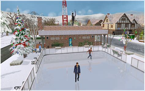 Sims 4 Ice Skating Rink