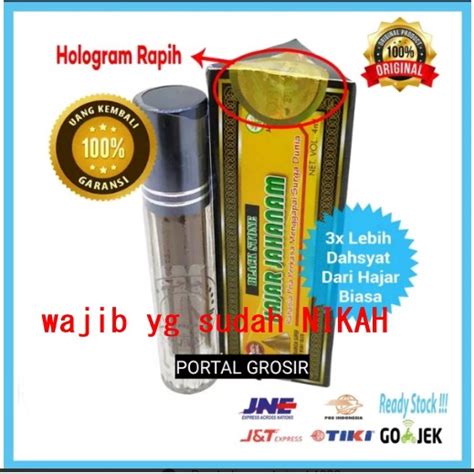 Jual HERBAL Minyak Hajar Jahanam GOLD BLACK STONE ORI HERBAL