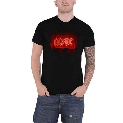 Ac Dc Camiseta Dark Stage Lista De Canciones Para Adultos Unisex Negro Bodega Aurrera En Línea