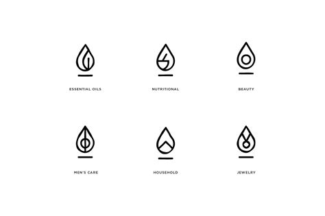 Essential Oil Brand Identity And Package Design Desain Logo Karya