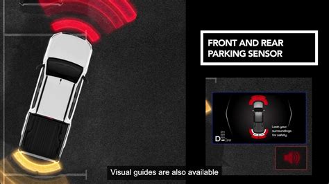 Front And Rear Parking Sensor Isuzu D Max X Terrain Active Safety