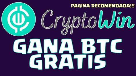 Gana Btc Gratis Con Cryptowin Gana Criptomonedas Sin Invertir