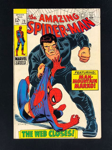 The Amazing Spider Man Fn Vf St Man Mountain Marko St