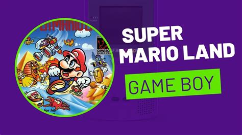 Super Mario Land Game Boy At Zera Youtube