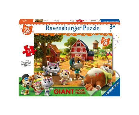 RAVENSBURGER PUZZLE 24 PEZZI GIANT 44 GATTI Toys Center