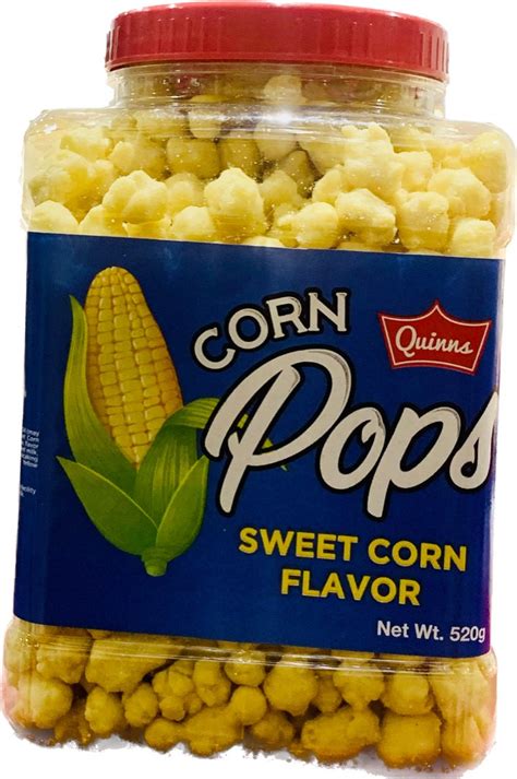 Quinns Corn Pops Sweet Corn Flavor 520g Food Drinks Other Food