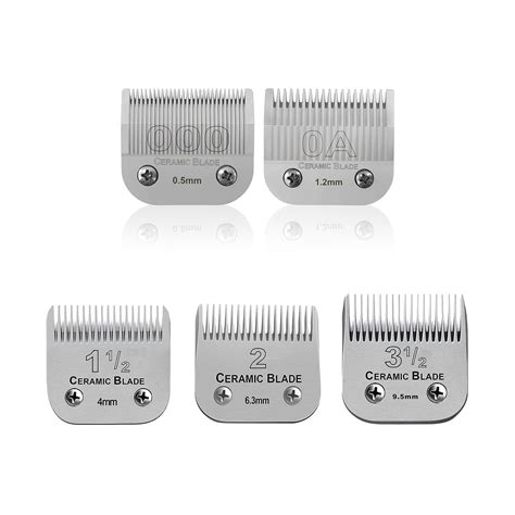 Amazon 5 Pcs Professional Detachable Replacement Ceramic Blades