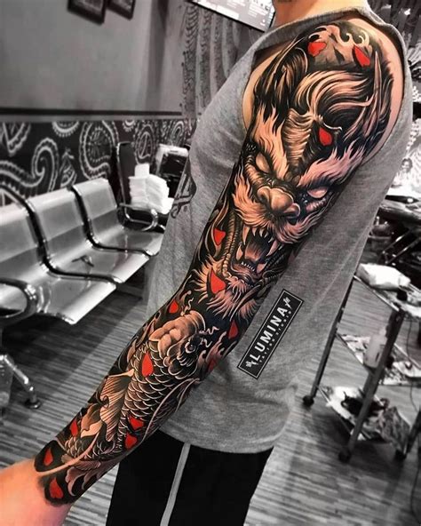 Amazing Tattoos For Men Sleeve