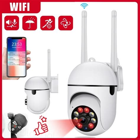 Security Cameras Outdoor, Wireless Wifi Waterproof Surveillance Camera ...