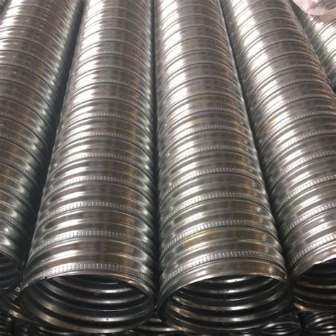 Post Tension Ducts Pipe Building Material Galvanized Ducts Pipe Corrugated Pipe And Bellows