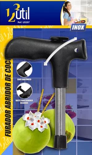 Abridor Furador De Coco Verde Profissional Inox Mercadolivre