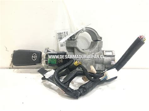 Chapa Contacto Con Modulo E Inmovilizador Y Llave Toyota Rav