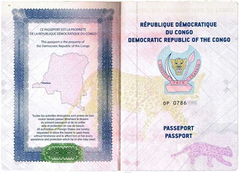 Passeport biométrique Congo Kinshasa RDC Direct MAE