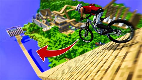 CRAZY MINECRAFT BIKE PARKOUR Descenders YouTube