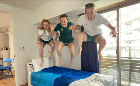 Tokyo Olympics Hockeyroos Test Out Anti Sex Athletes Beds The Hockey Paper