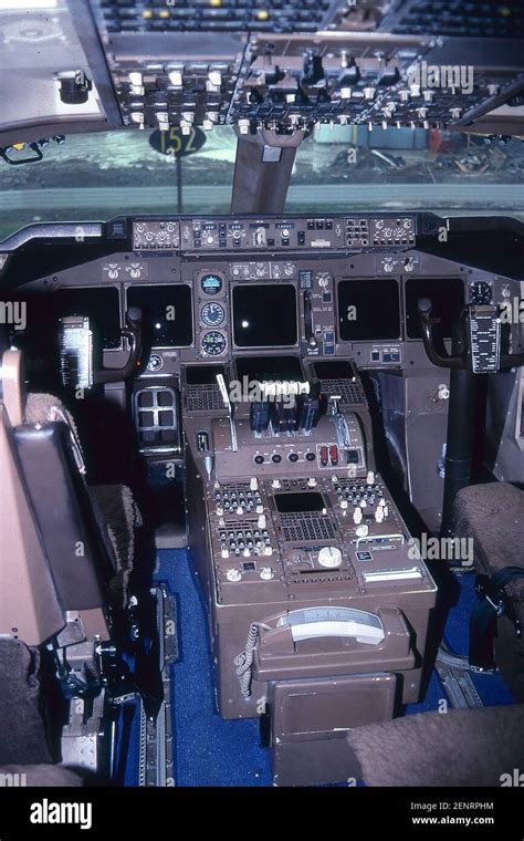 Cockpit Of A Boeing 747 8 R Aviation