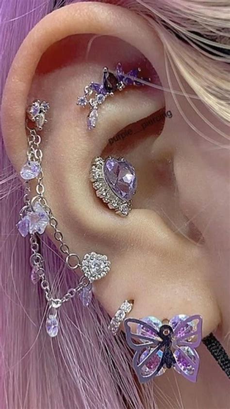 Ear Piercing Aesthetics Ear Piercings Aesthetic Ear Piercing Aesthetic