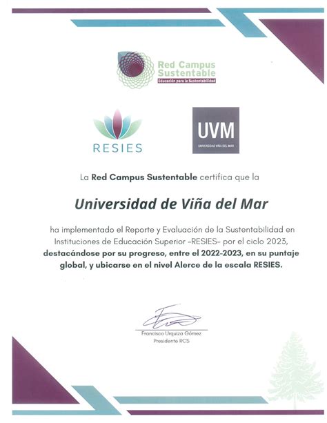 Universidad Vi A Del Mar Uvm Sostenibilidad Uvm Un Compromiso