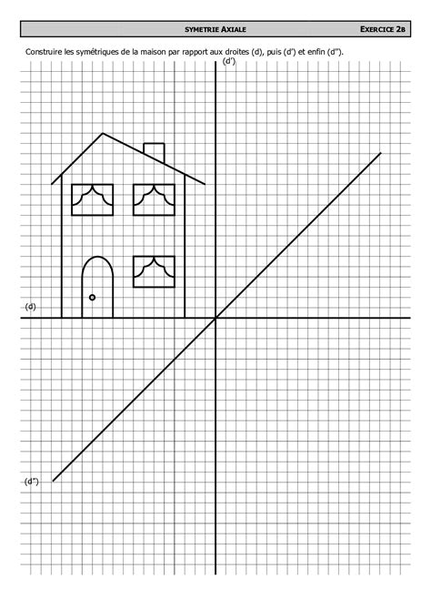 meilleur Exercice Symétrie Axiale Cm1 Aperçu Bts cpi